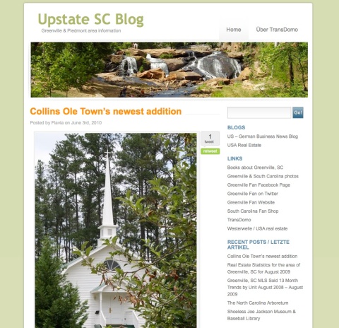 Upstate SC Blog Preview